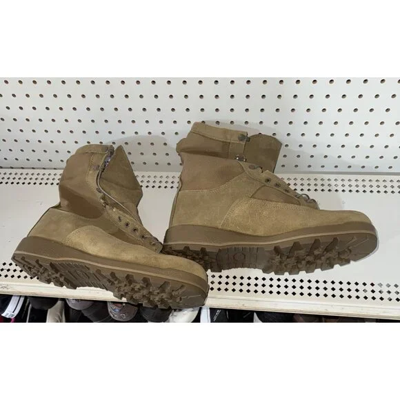 Altama Mens Temperate Weather Military Combat Army Boots Size 12 R Sand Tan